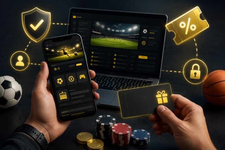 Secure online betting account access